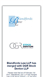 Mobile Screenshot of blandfords.com